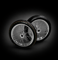 Chrome Surron Ultra Bee Supermoto Wheelset