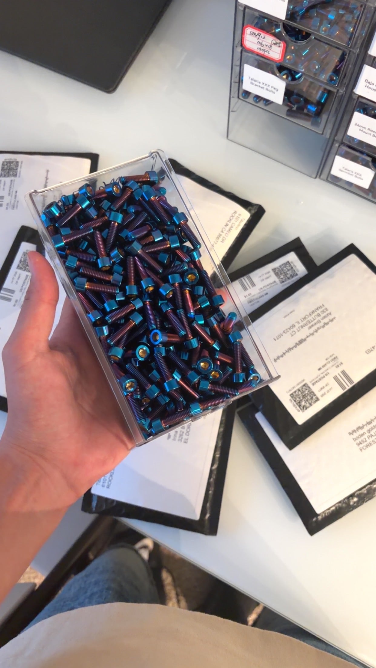 Talaria Sting/Mx titanium bolt kit