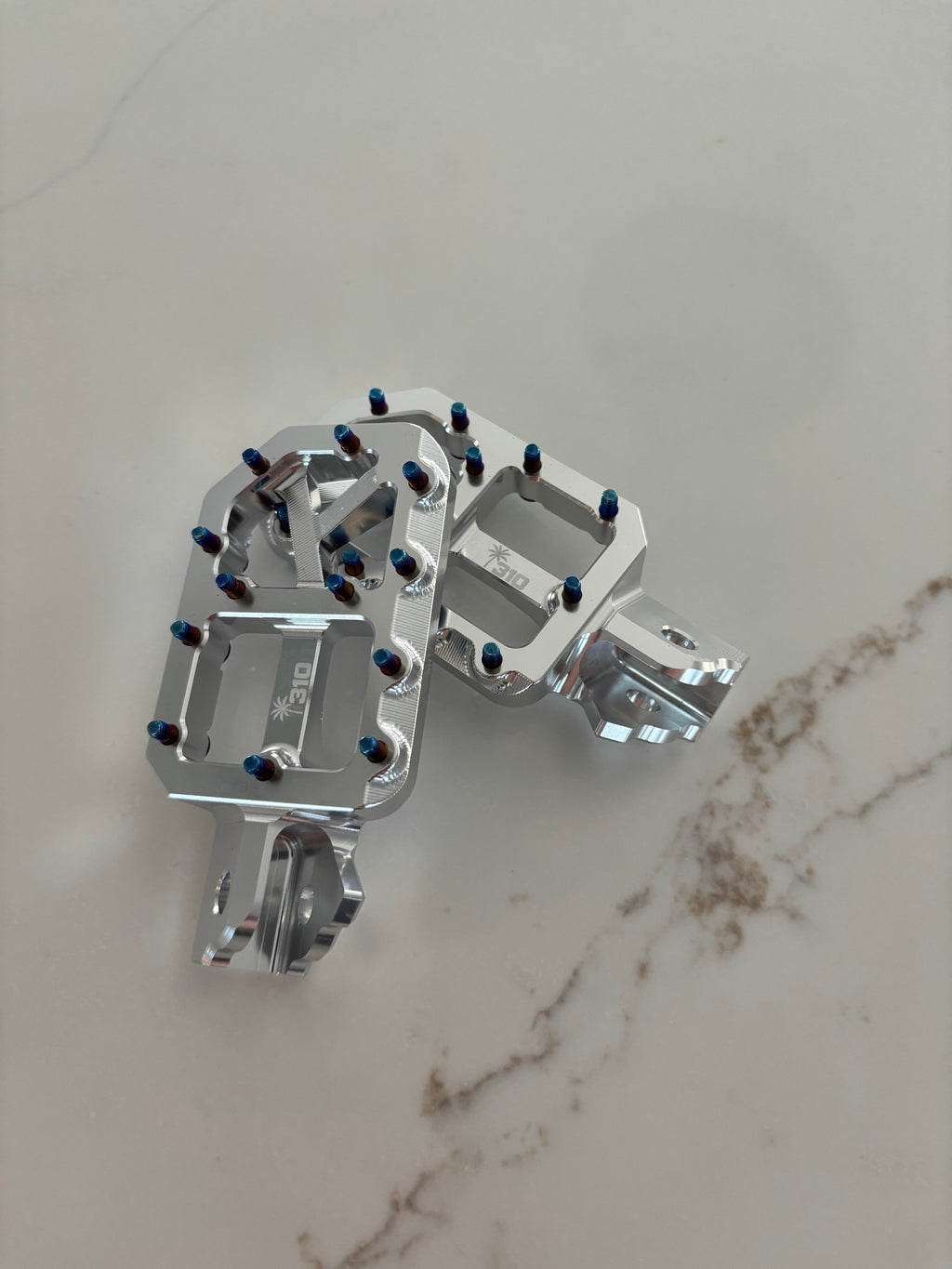 E-Moto Pegs (Burnt Blue Pins)